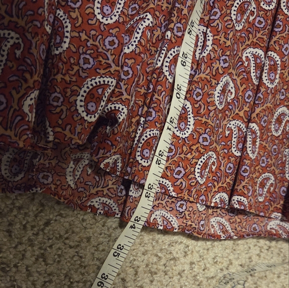 Veronica Beard Jesila Cotton Patchwork Boho Cottage Mini Dress Women's XS PINK - Picture 8 of 10